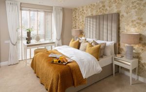 Example Bedroom (Show Flat)- click for photo gallery